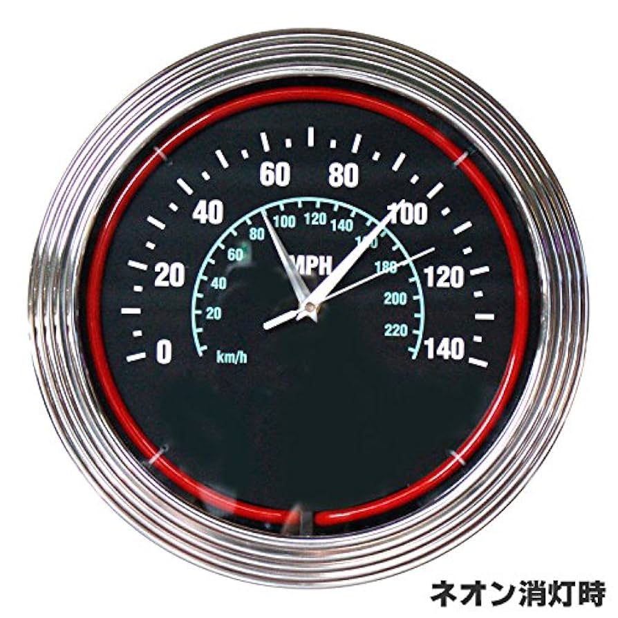 Radiall ネオン掛時計 直径約37cm Radiall ネオン掛時計 直径約37cm RADIALL ラディアル 通販
